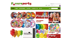 Desktop Screenshot of foveroparty.com