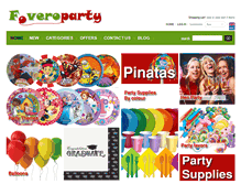 Tablet Screenshot of foveroparty.com
